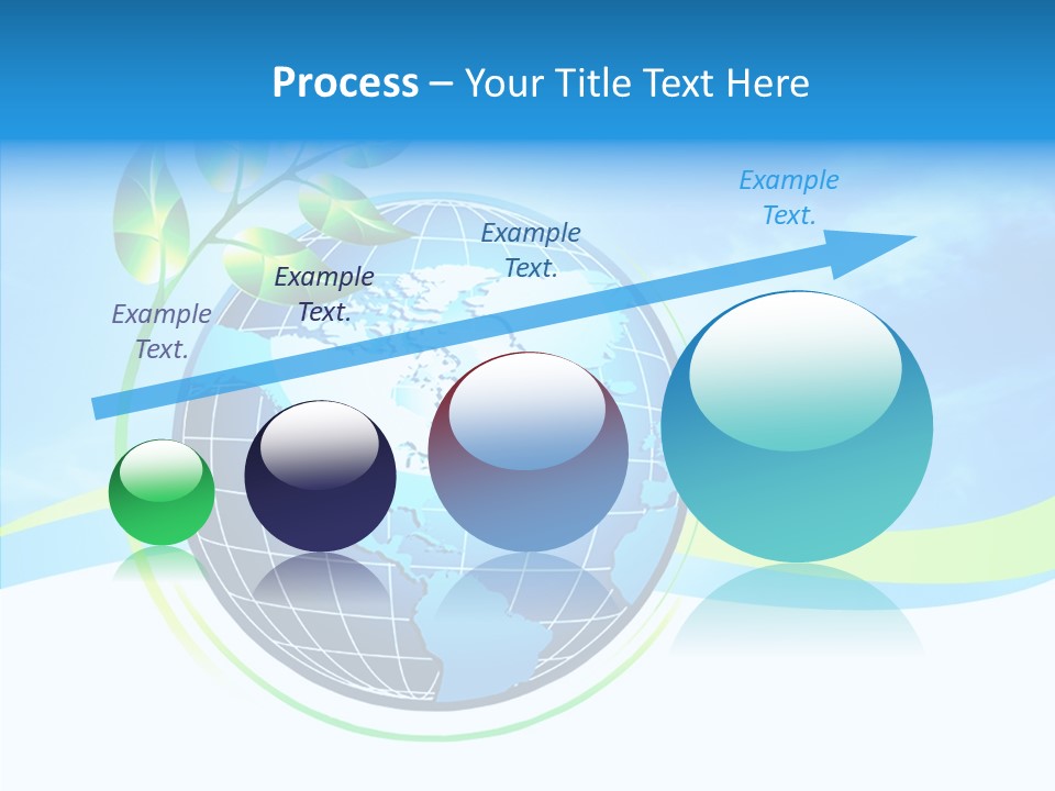 Icon Background Planet PowerPoint Template