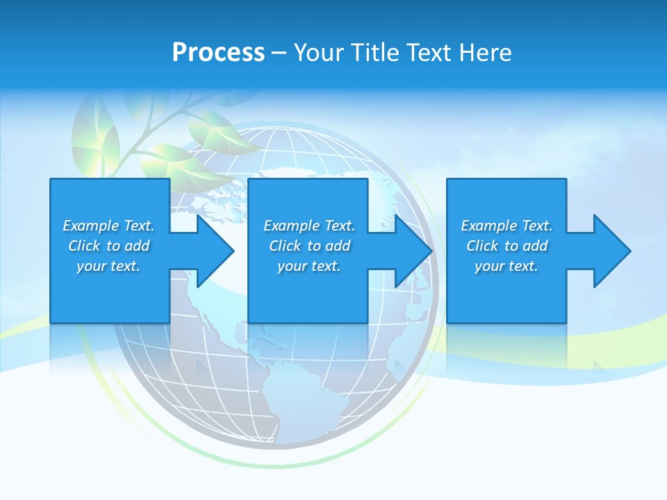 Icon Background Planet PowerPoint Template