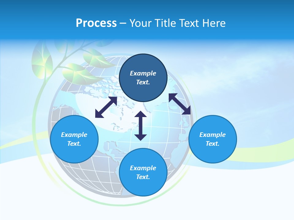 Icon Background Planet PowerPoint Template