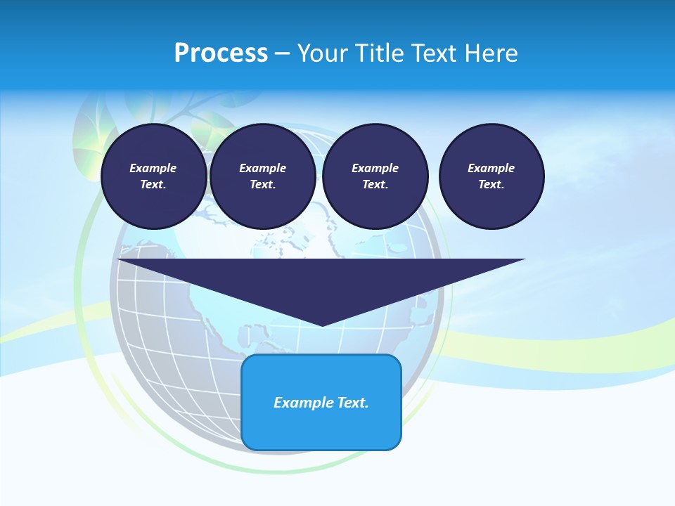 Icon Background Planet PowerPoint Template