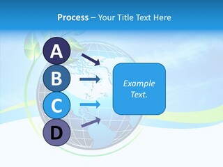 Icon Background Planet PowerPoint Template