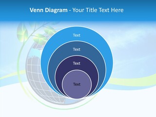 Icon Background Planet PowerPoint Template