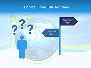 Icon Background Planet PowerPoint Template