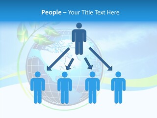 Icon Background Planet PowerPoint Template