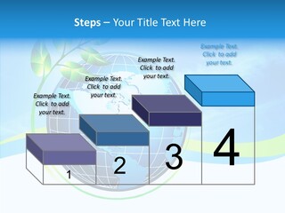 Icon Background Planet PowerPoint Template