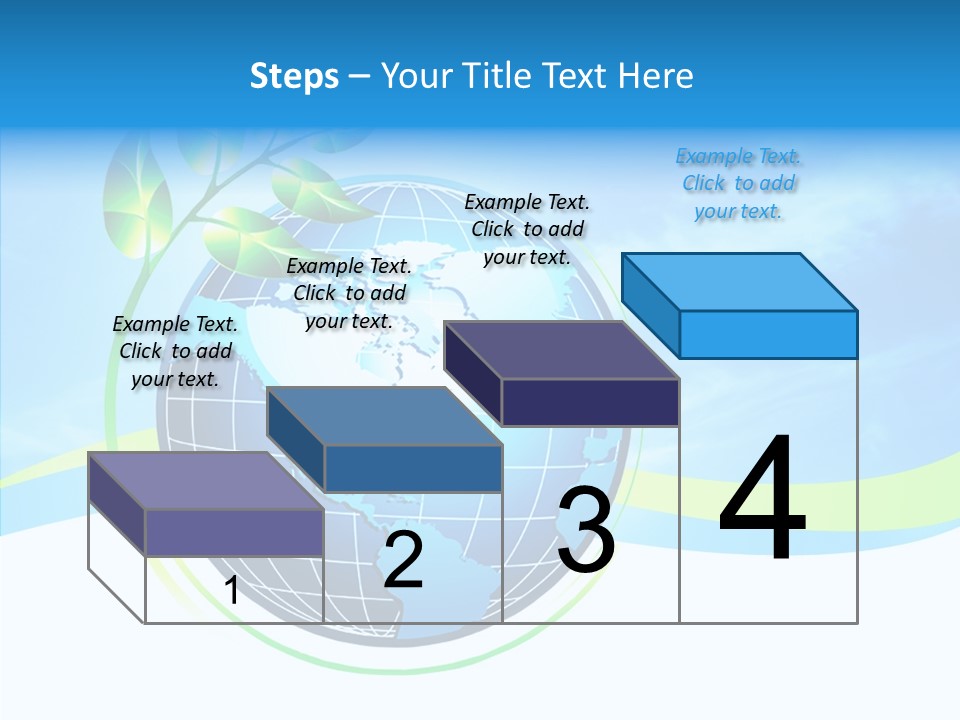 Icon Background Planet PowerPoint Template