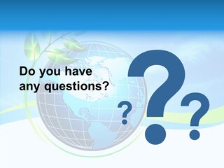 Icon Background Planet PowerPoint Template