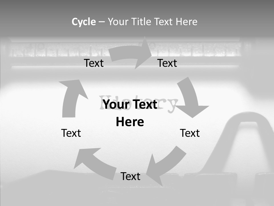 Education Concept Antique PowerPoint Template