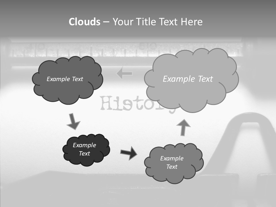 Education Concept Antique PowerPoint Template