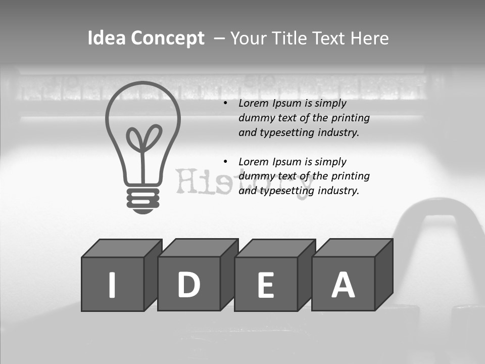 Education Concept Antique PowerPoint Template