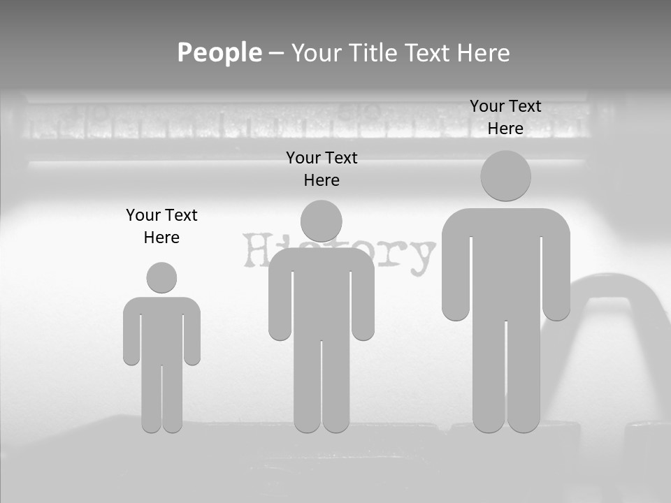 Education Concept Antique PowerPoint Template