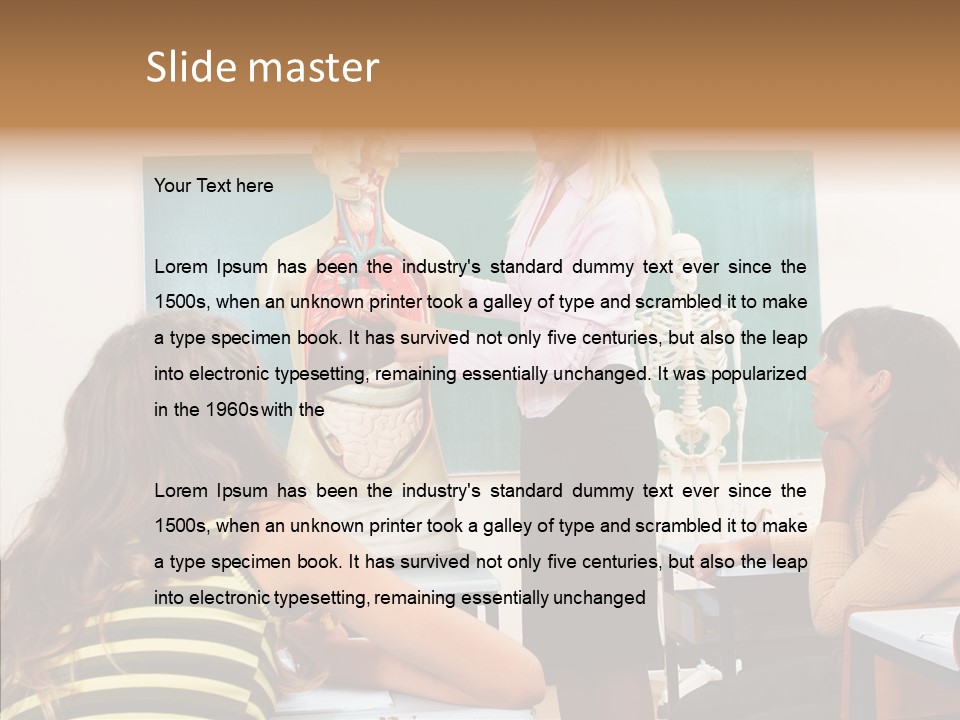 Corporate Board Together PowerPoint Template