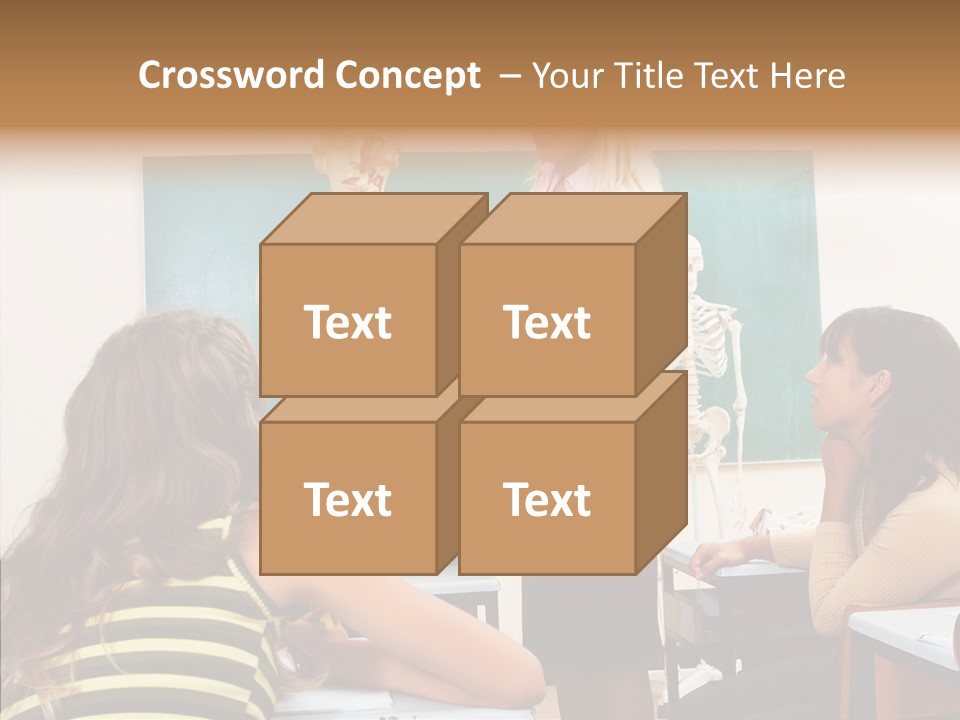 Corporate Board Together PowerPoint Template