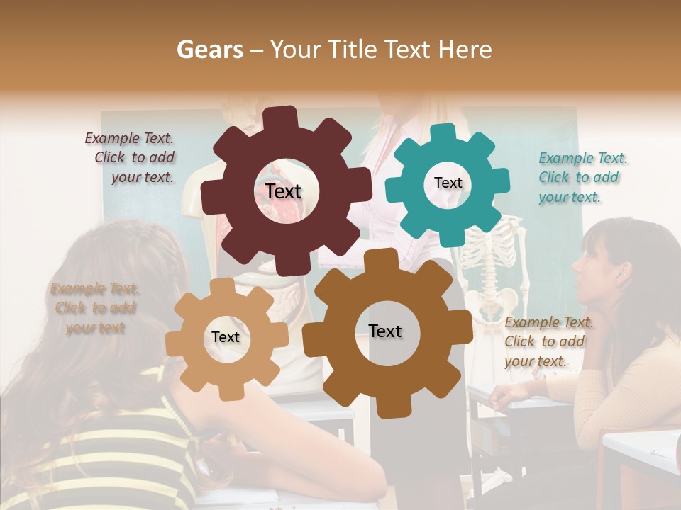 Corporate Board Together PowerPoint Template