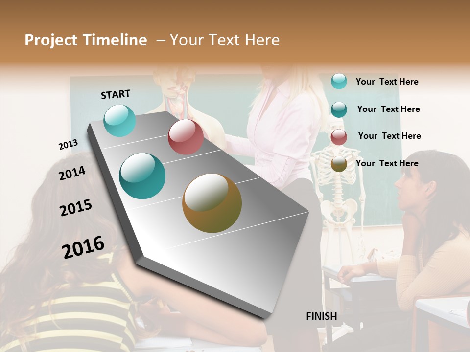Corporate Board Together PowerPoint Template