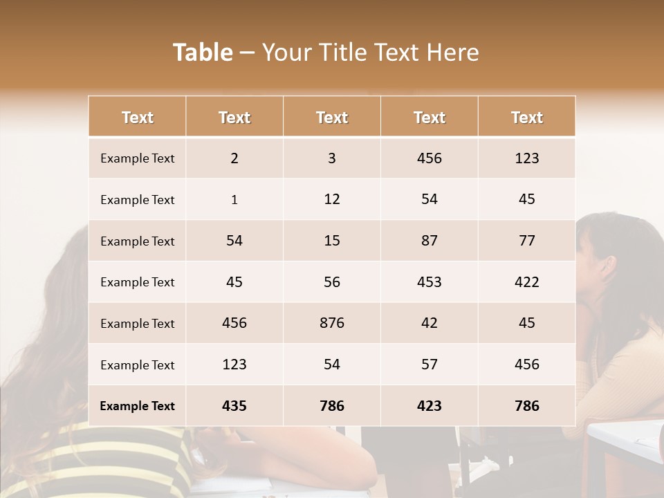 Corporate Board Together PowerPoint Template