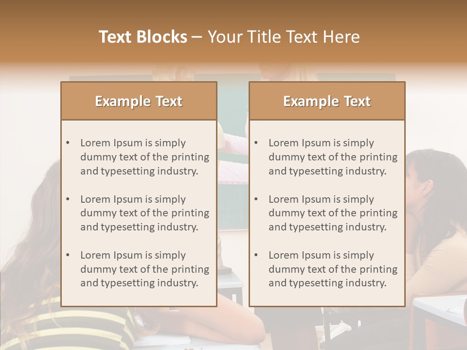Corporate Board Together PowerPoint Template