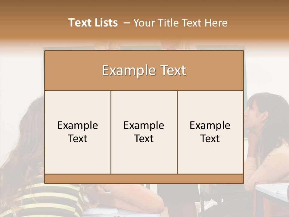 Corporate Board Together PowerPoint Template