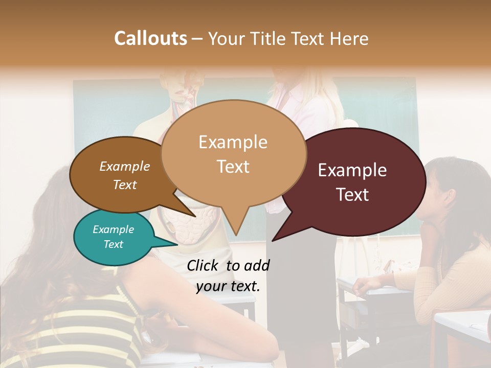 Corporate Board Together PowerPoint Template