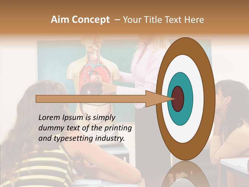 Corporate Board Together PowerPoint Template