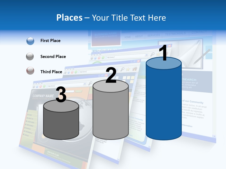Url Internet Digital PowerPoint Template