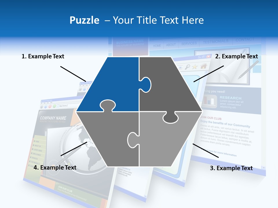 Url Internet Digital PowerPoint Template