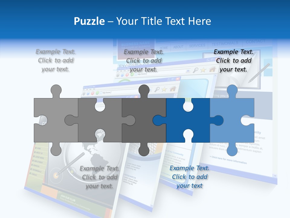 Url Internet Digital PowerPoint Template