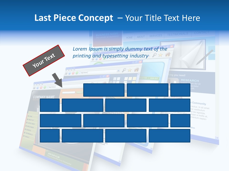 Url Internet Digital PowerPoint Template