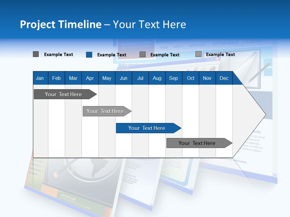 Url Internet Digital PowerPoint Template