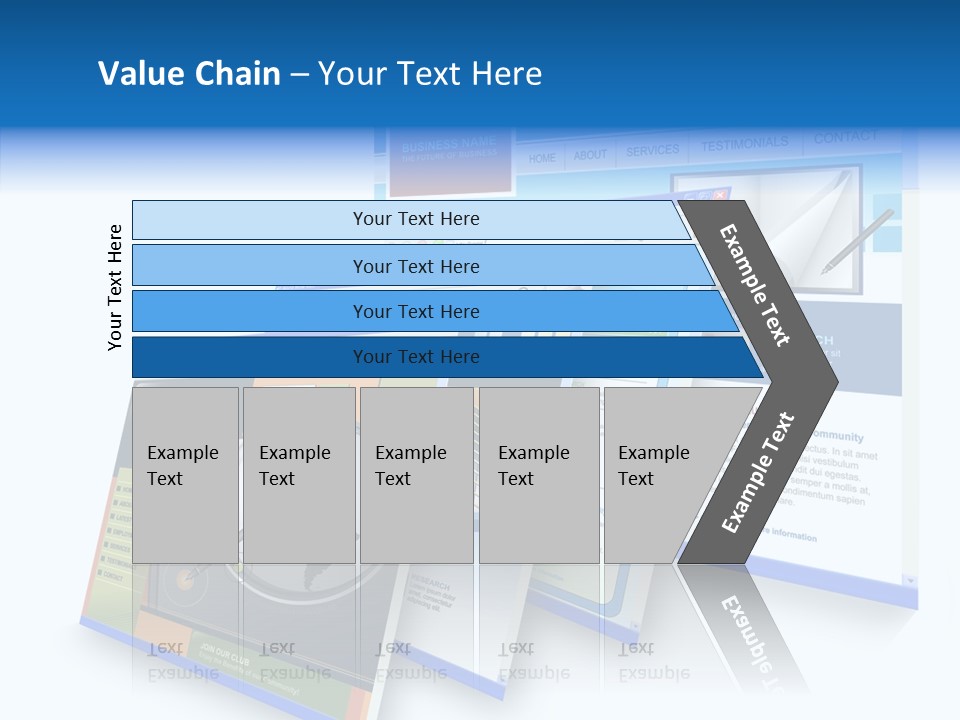 Url Internet Digital PowerPoint Template