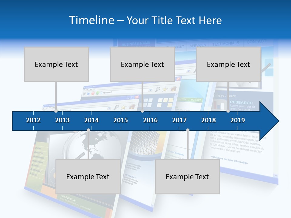 Url Internet Digital PowerPoint Template