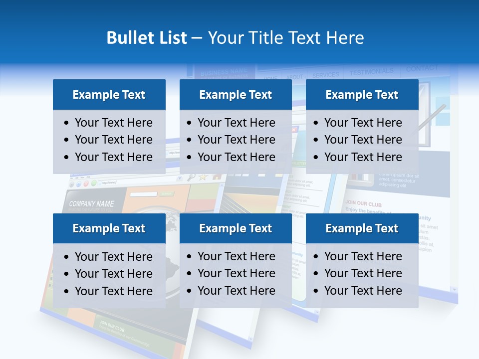 Url Internet Digital PowerPoint Template