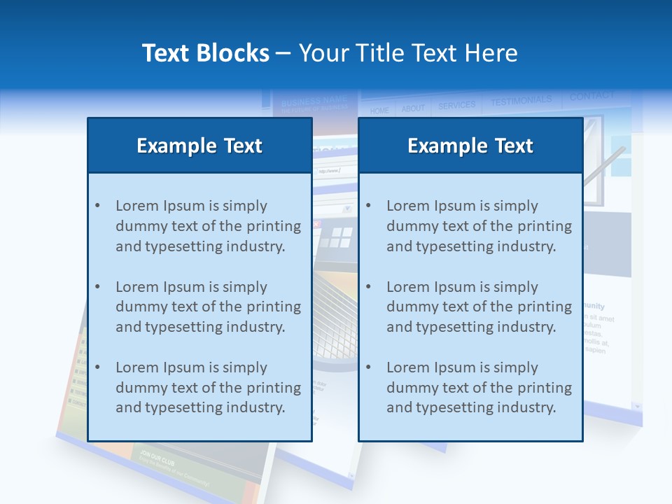 Url Internet Digital PowerPoint Template