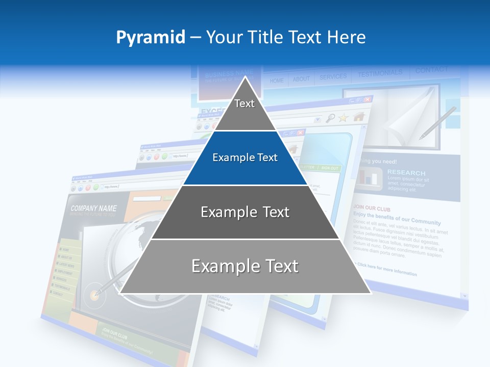 Url Internet Digital PowerPoint Template