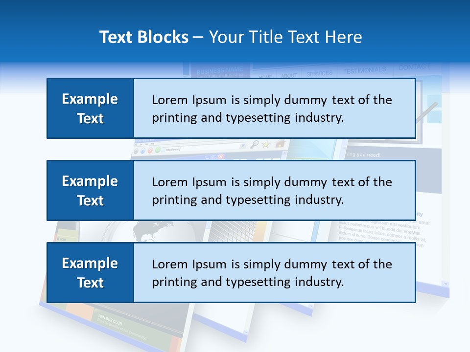 Url Internet Digital PowerPoint Template