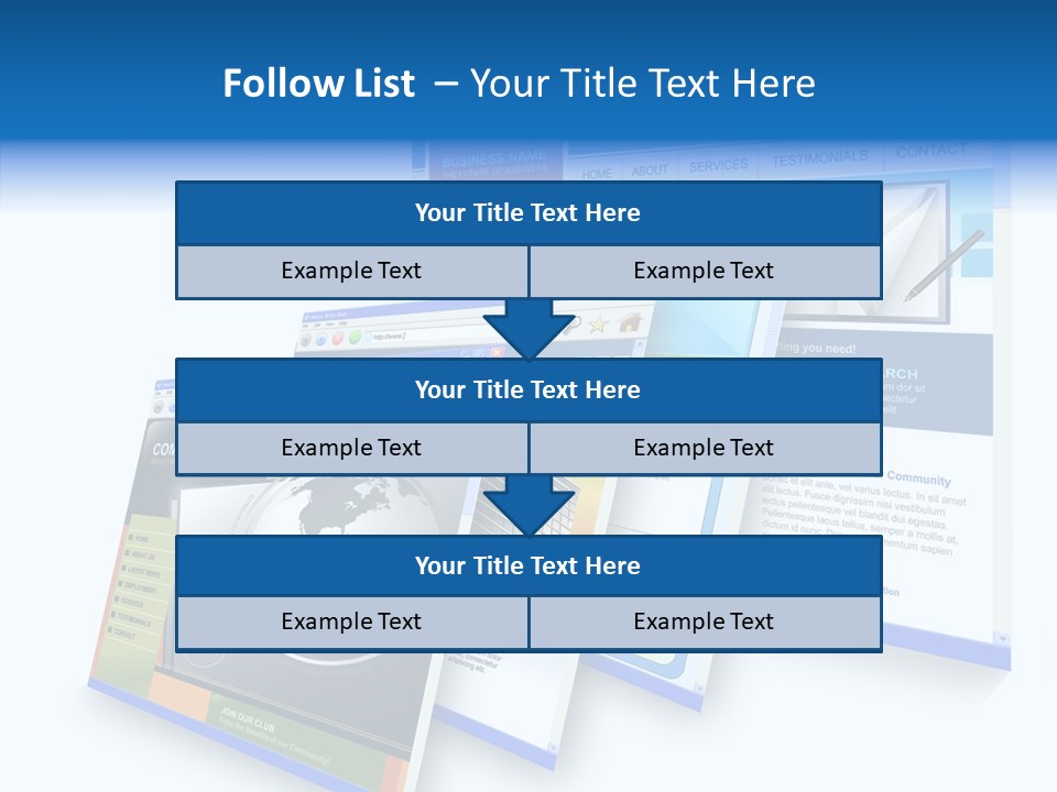 Url Internet Digital PowerPoint Template