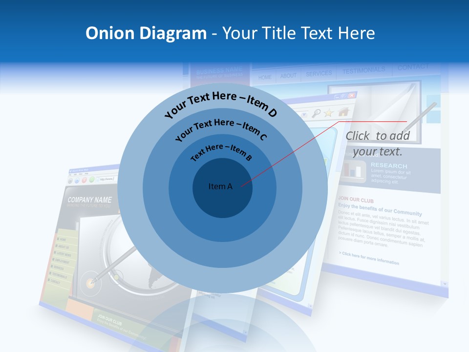 Url Internet Digital PowerPoint Template
