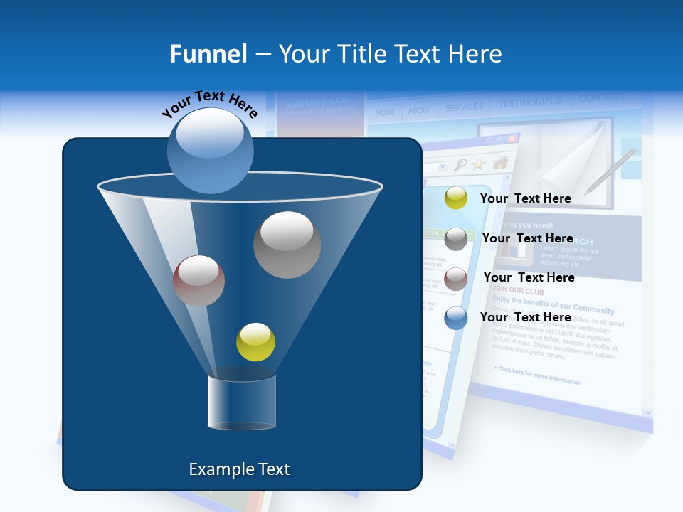 Url Internet Digital PowerPoint Template
