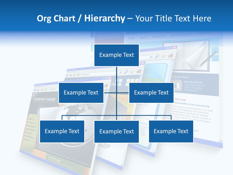 Url Internet Digital PowerPoint Template