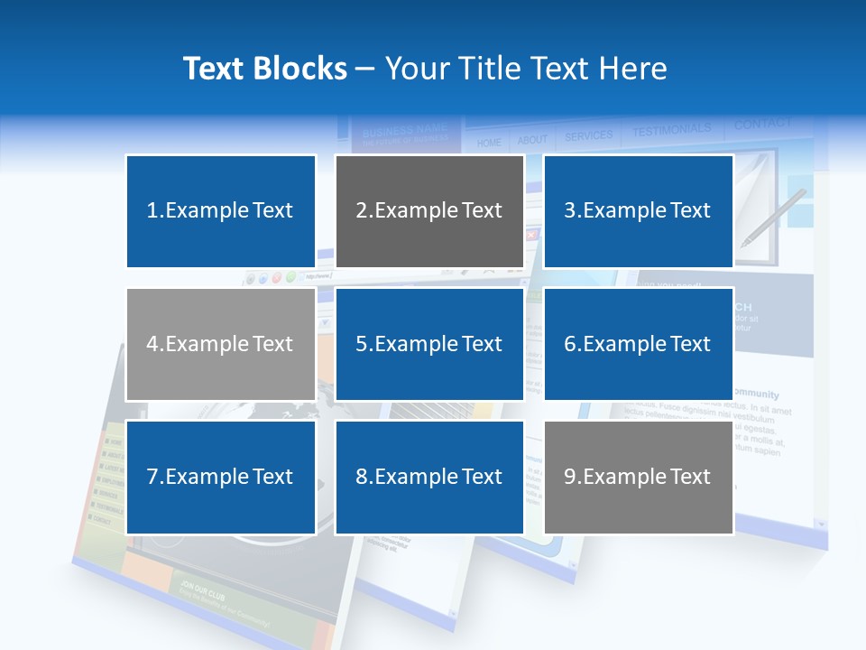 Url Internet Digital PowerPoint Template