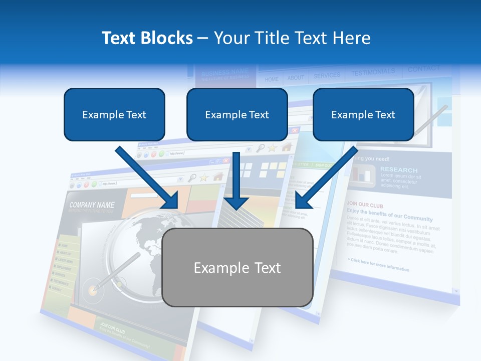 Url Internet Digital PowerPoint Template