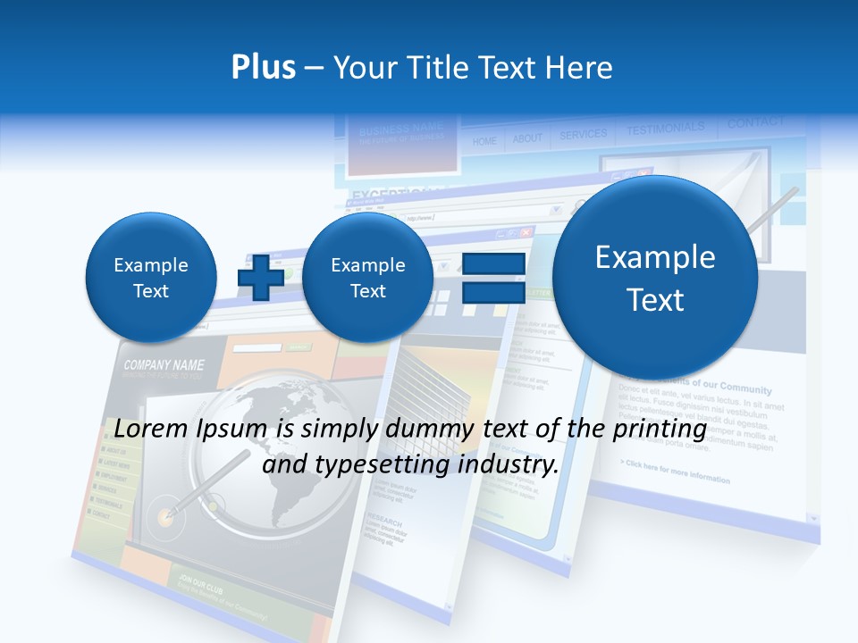 Url Internet Digital PowerPoint Template