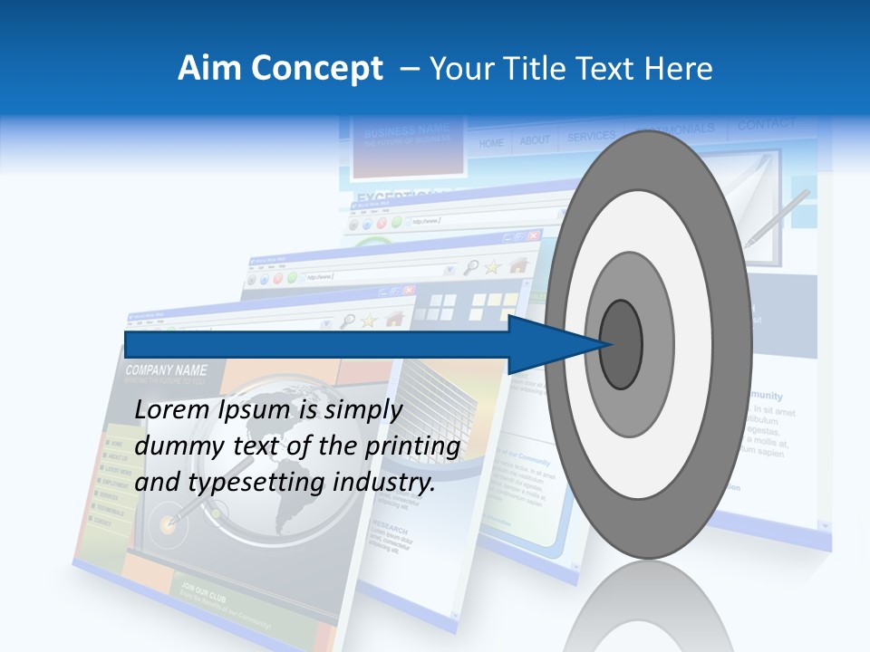 Url Internet Digital PowerPoint Template