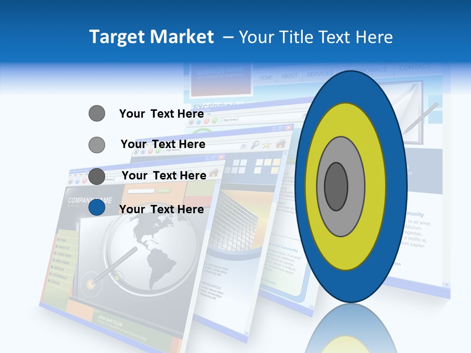 Url Internet Digital PowerPoint Template