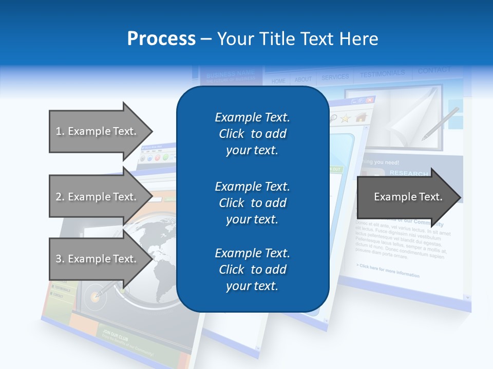 Url Internet Digital PowerPoint Template