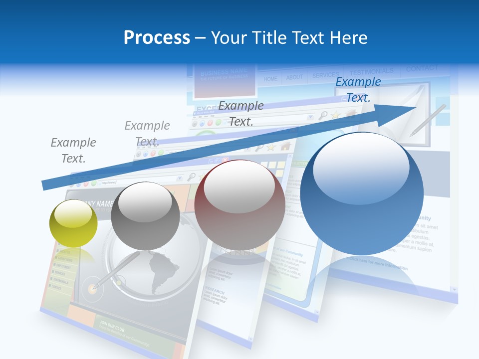 Url Internet Digital PowerPoint Template