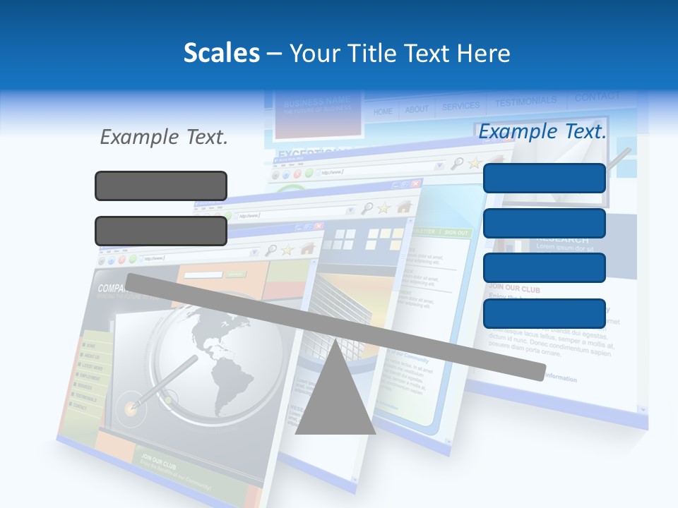 Url Internet Digital PowerPoint Template