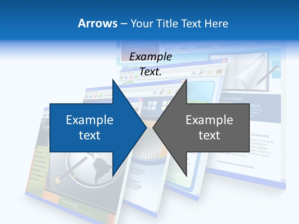 Url Internet Digital PowerPoint Template