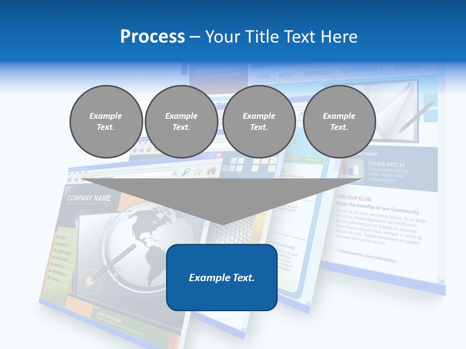 Url Internet Digital PowerPoint Template