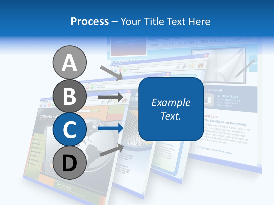 Url Internet Digital PowerPoint Template